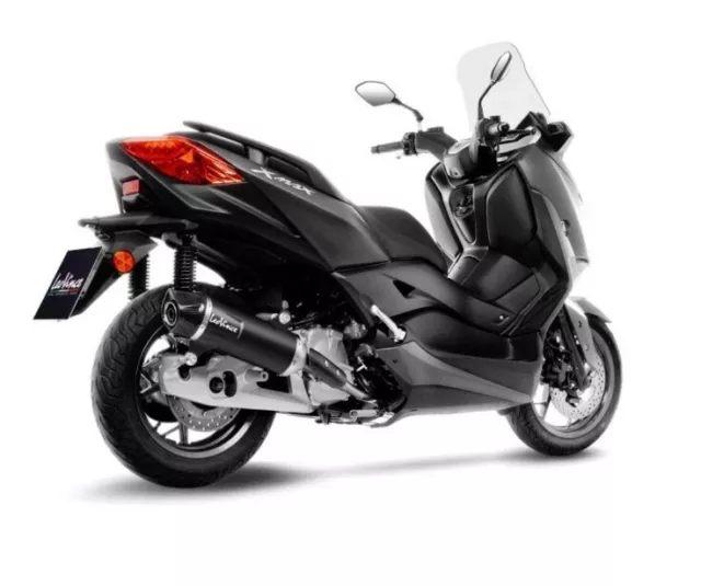 Marmitta Scarico Completo Leovince Dark One Yamaha Xmax X-Max 125 2017/2020