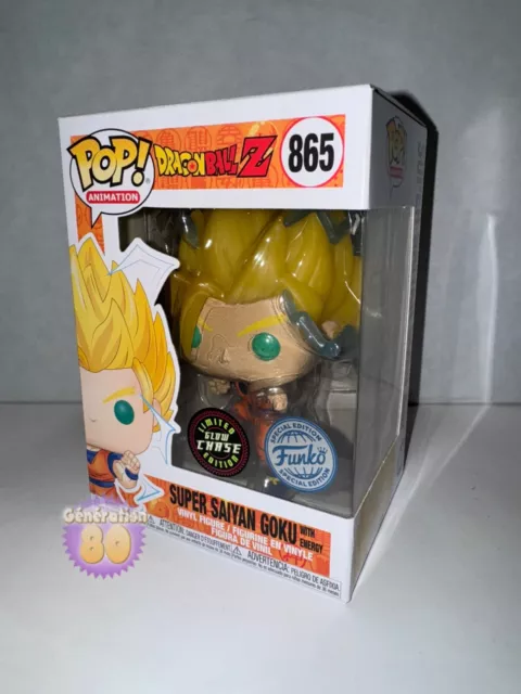 Funko Pop 865  Super Saiyan Goku With Energy Chase Glow Dragon Ball Z Gitd