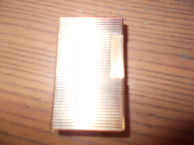 DUPONT  LIGHTER placcato oro | gold | or