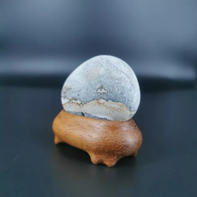 Suiseki Stone, 水石, Mountain Clouds, Viewing Stone, Scholars Rocks, Unique 2