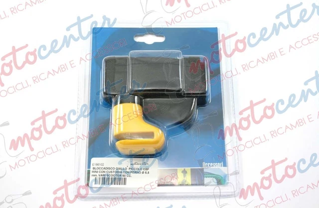 Bloccadisco Jaune Petit Ebf Mini Avec Housse Pivot Ø 5,5 Mm. Divers Scooterboy