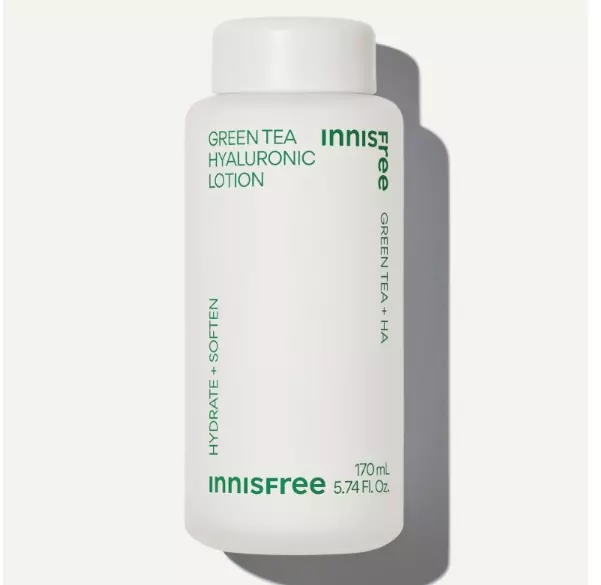 Innisfree Lotion hyaluronique au thé vert 170 ml hydrater les soins de la...