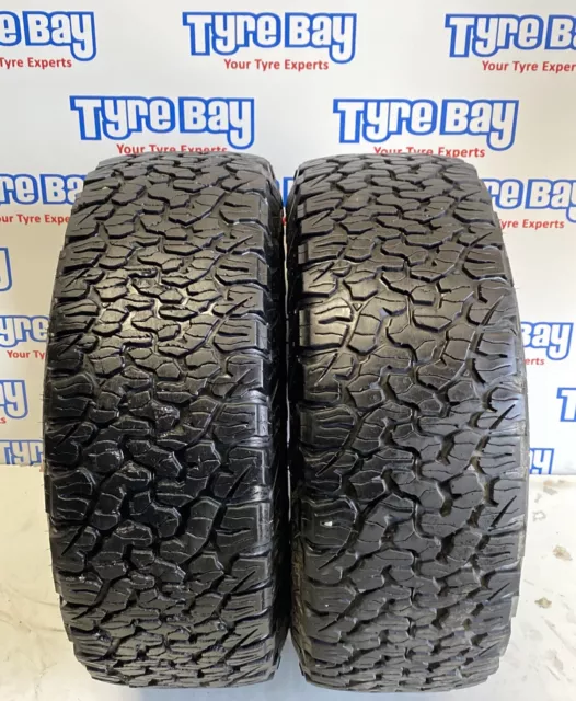 2x 315/70/17 113/110S  BF GOODRICH ALL TERRAIN TYRES T/A   9mm REF 2146 3157017