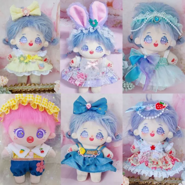 Cute Princess Dress 8 Styles Doll Skirt  20cm Cotton Doll/EXO Idol Dolls