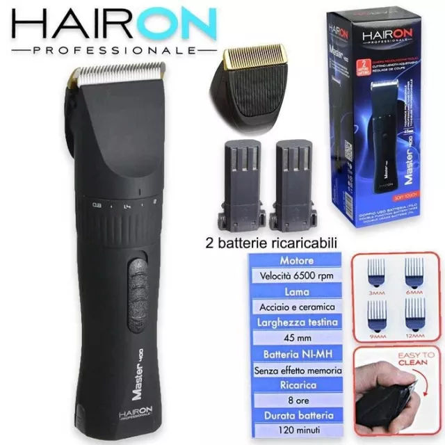 Tosatrice Professionale Capelli  Hairon Master 400