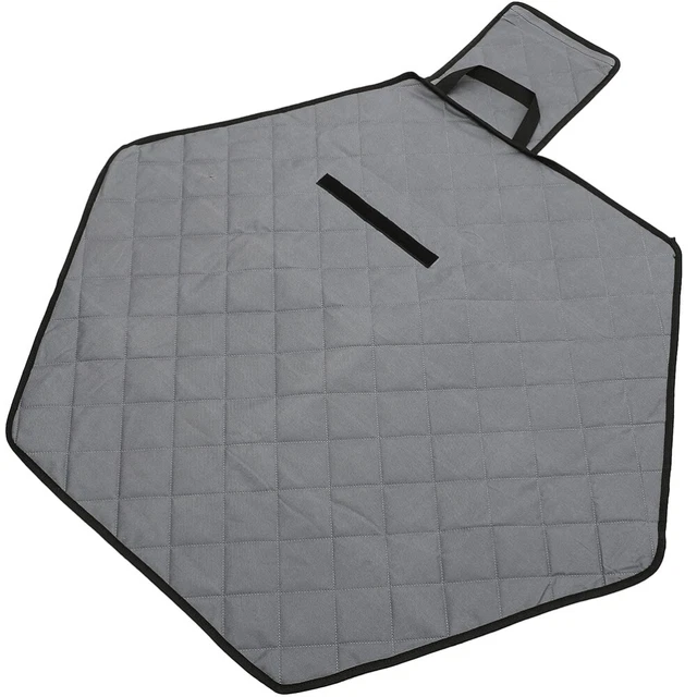 PET - Cojín hexagonal acolchado de playpen cojín hexagonal parque infantil jaula mate para mascotas