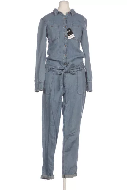 Promod Jumpsuit/Overall Damen Gr. EU 36 Baumwolle, Leinen blau #vhfhtgh