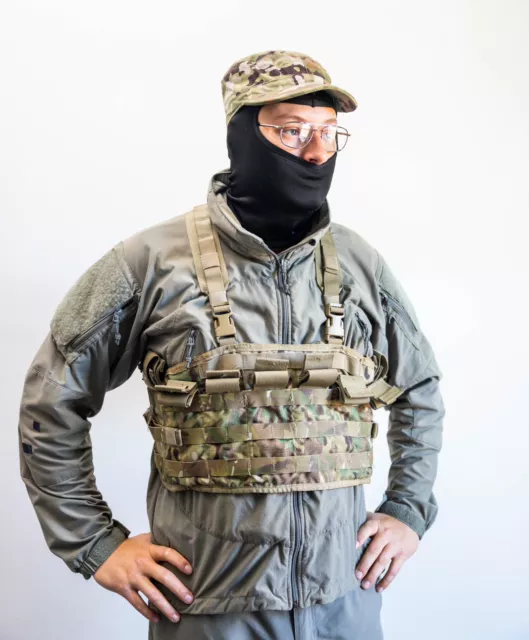 Complete US Army OCP Multicam Molle II Tactical Assault Panel TAP Chest Rig Vest