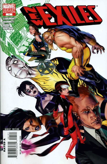 New Exiles #1A VF/NM; Marvel | variant Chris Claremont - we combine shipping