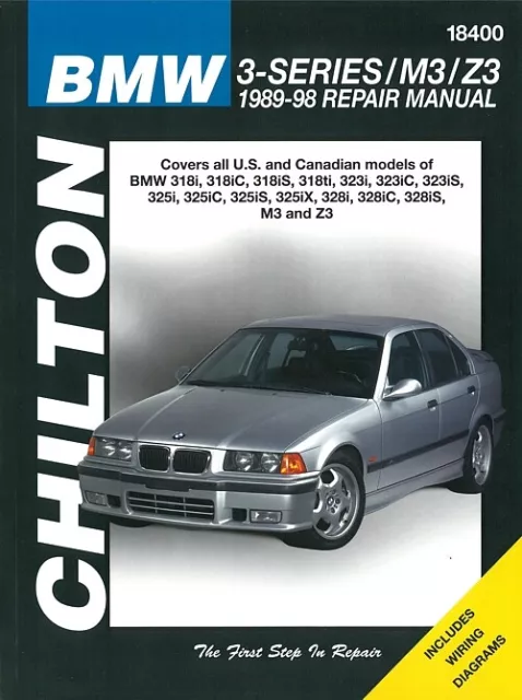 Chilton Handbuch: BMW 3er E46 +M3+Z3 1989-98 Reparaturanleitung/Reparatur-Buch