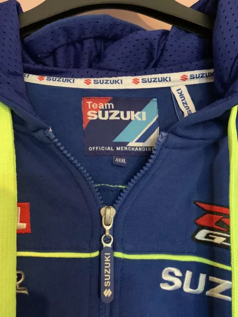 Suzuki Ecstar Hoodie Jacket.Genuine Suzuki Item.Moto GP.Brand New 3XL GSXRR 3