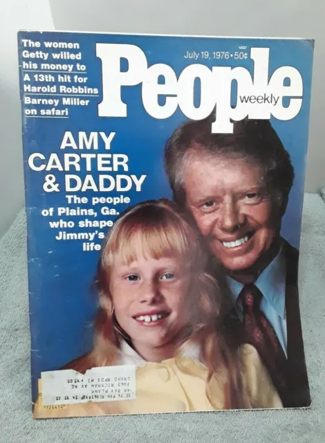 People Magazine July 19 1976 Amy Carter Jimmy Carter Olga Korbut Mark Fidrych