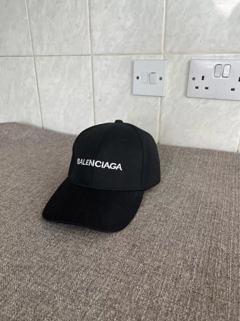 Balenciaga Cap Hat Unisex Adult Embroidered Logo 100% Cotton Sun Baseball Cap