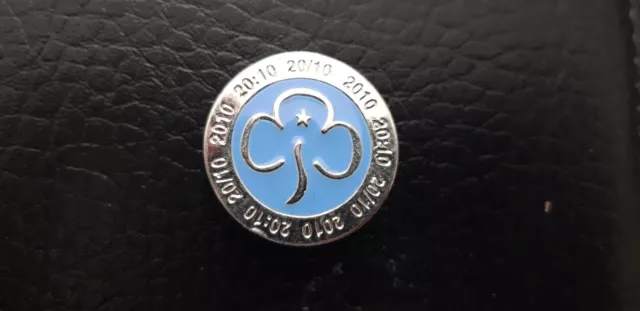 1910-2010 Girlguiding Enamel Promise Badge - 100 Years Of Guiding 35 Available 