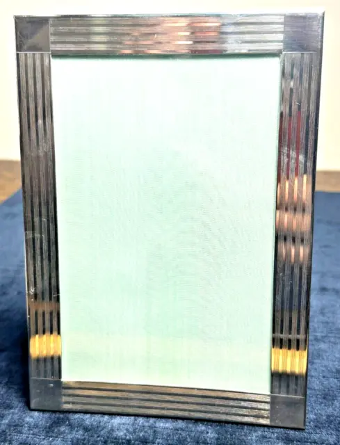 Vintage Art-Deco Tiffany & Co Sterling Silver Picture Frame for 5 x 7” Photo