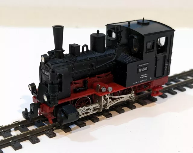 Narrow Gauge Tillig 2992 HOe 009 BR Class 99 4507 0-6-0T Steam Locomotive