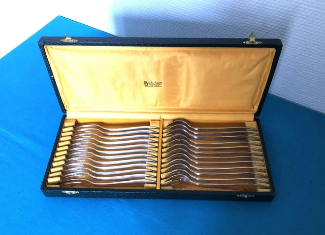 Coffret Vide Christofle – écrin Pour Louche à Potage, Fabrication Française Années 1920-1940