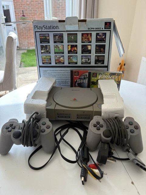 PLAYSTATION 1 BOXED Console With Manual, Inserts And Games £83.88 ...