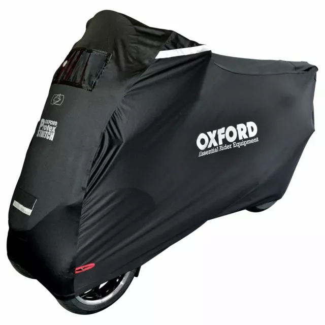 Oxford Protex Outdoor MP3 Stretch Regen Abdeckung schwarz 3 Räder Premium Neu