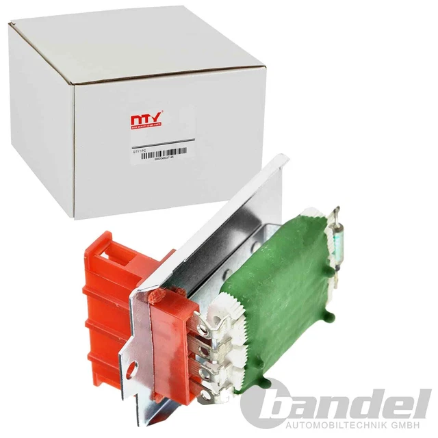 NTY Resistenza Regolatore Ventilatore Interno Adatto per Audi A4 Skoda Superb VW