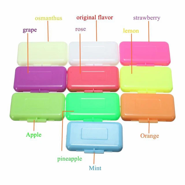 100 Boxes Dental Orthodontics Wax For Brace Gum Irritation fruit Scent Different