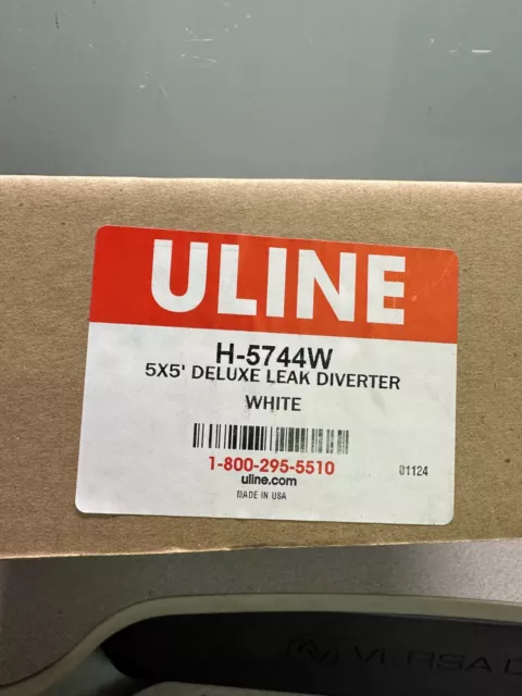 Uline H-5744W 5'X5' Deluxe Leak Diverter.brand New. Free Shipping.