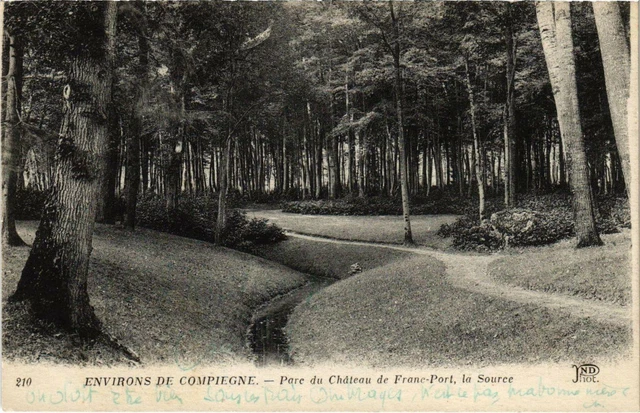 CPA Parc du Chateau de Franc-Port - La Source - Env. De Compiegne (1032635)