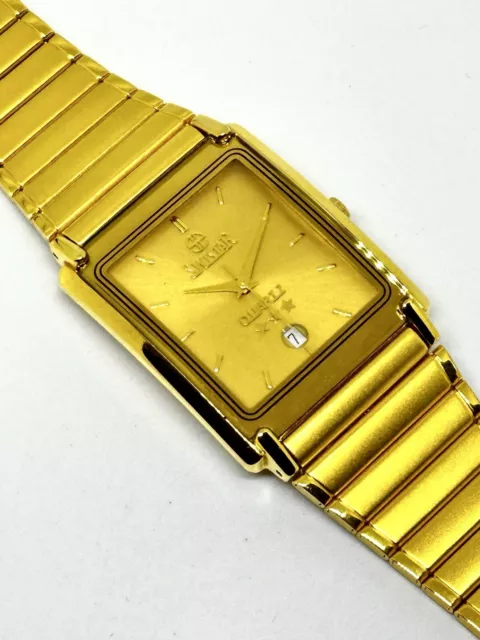 Swistar quartz 22k gold electroplated 2025
