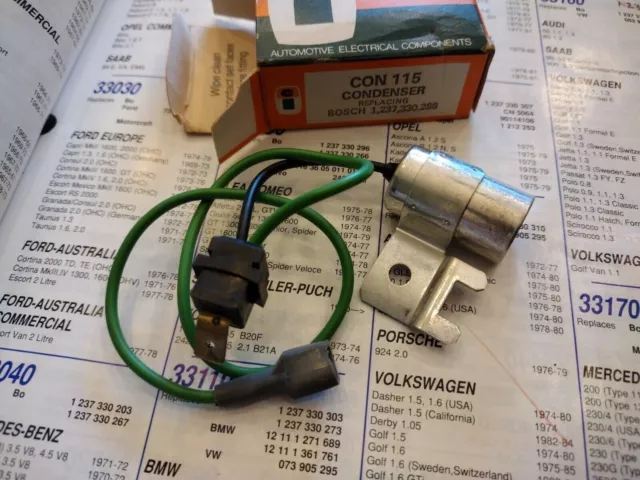 NUOVO CONDENSATORE DI ACCENSIONE - ADATTO: SAAB 99 & EMS & 900 & 900i (1974-80)