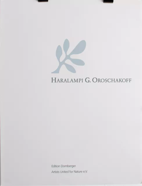 Haralampi Oroschakoff Ikone Skelett Edition Domberger signiert Siebdruck 1992 3