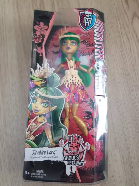Monster High Ghouls Getaway jinafire - box creased