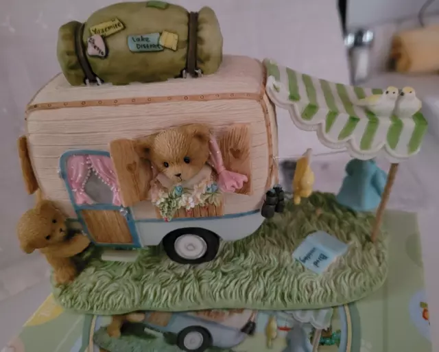 Cherished Teddies 6 Piece Membears Only - Camping Theme