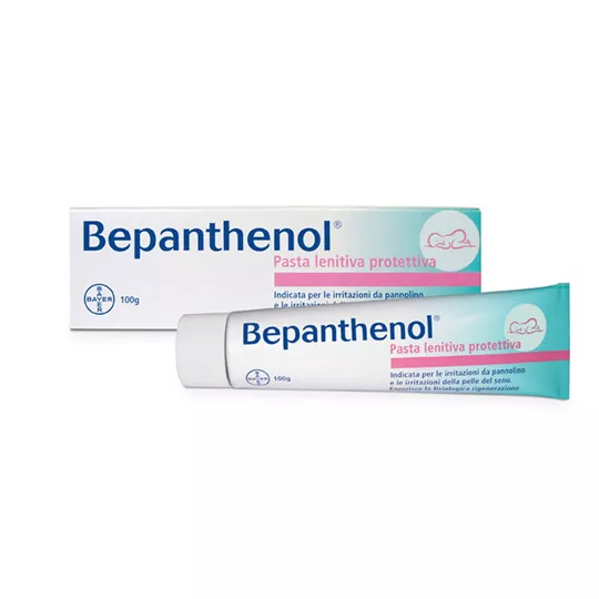 Bepanthenol Pasta Protettiva Rigenerante Lenitiva 100g