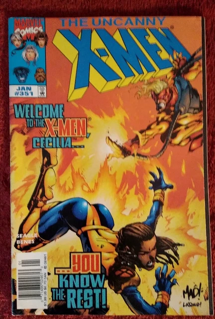 The Uncanny X-Men #351 (1998, Marvel) J.Madureira Cover E. Benes Artwork 🔥SALE!