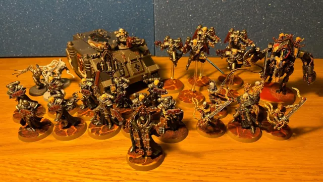 Warhammer 40K Adepta Sororitas Combat Patrol + maßgeschneiderte KR-Hülle