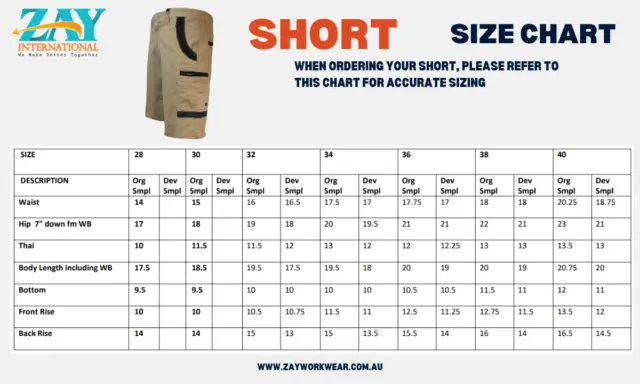 Tardies Men's Cotton Drill Workwear Cargo Shorts | Work Men's Shorts 2