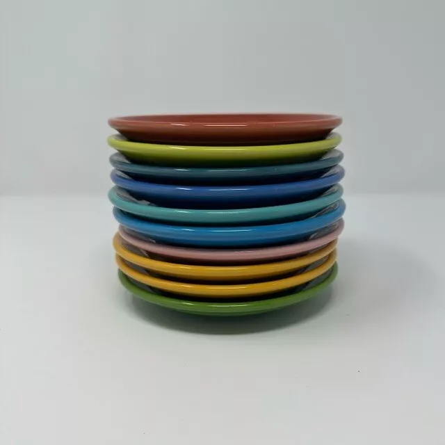 Fiesta Ware 6" Saucer Plates - Homer Laughlin, Pick your Colors.