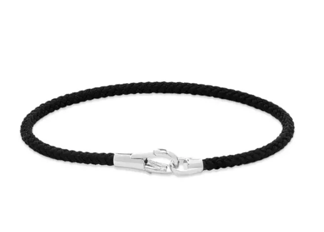 Miansai  Knox Rope Black Bracelet Size M