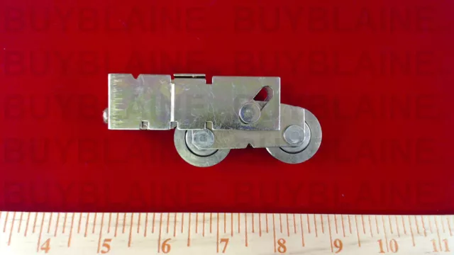 Pair of Patio Sliding Door Rollers Tandem 1-1/8 Steel Ball Bearing - D-1791