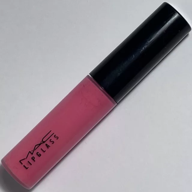 New MAC *VIVA GLAM NICKI* Lipglass ~Bright Yellow Pink ~ Limited Edition