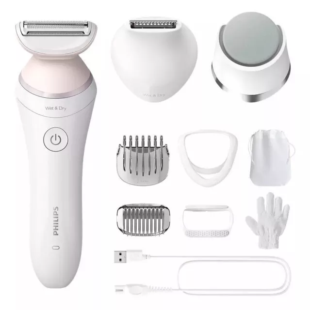 Philips BRL176 Painless Lady Shaver Afeitadora corporal inalámbrica...