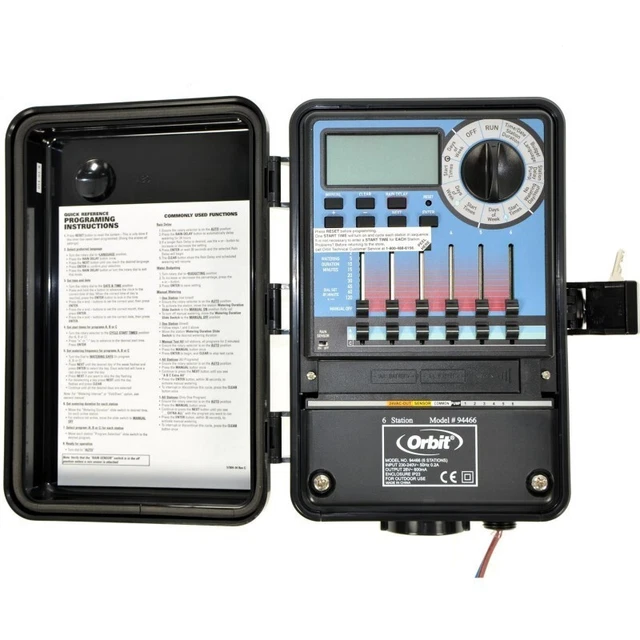 Programmatore Timer Automatico 6 Stazioni Orbit