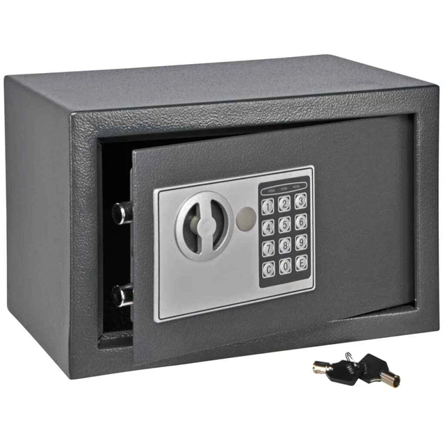 HI cassaforte serratura elettrica elettronica 31x20x20 cm cassaforte cassaforte per mobili armadietto dei soldi HI