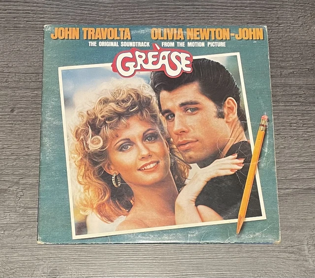 GREASE ORIGINAL Soundtrack 2LP Double Album Vinyl 1978 Travolta