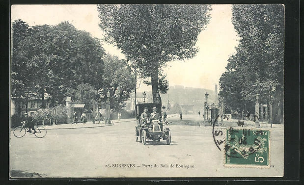 CPA Suresnes, Porte du Bois de Boulogne