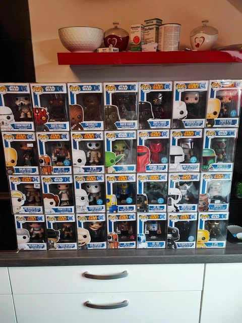 Funko Pop! Star Wars Blue BOX Sammlung Top vaulted 28 Stück sammeln FUNK POP!!!