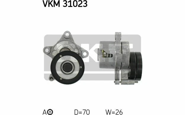 SKF Galet tendeur (courroie d'accessoire) pour SEAT IBIZA VKM 31023