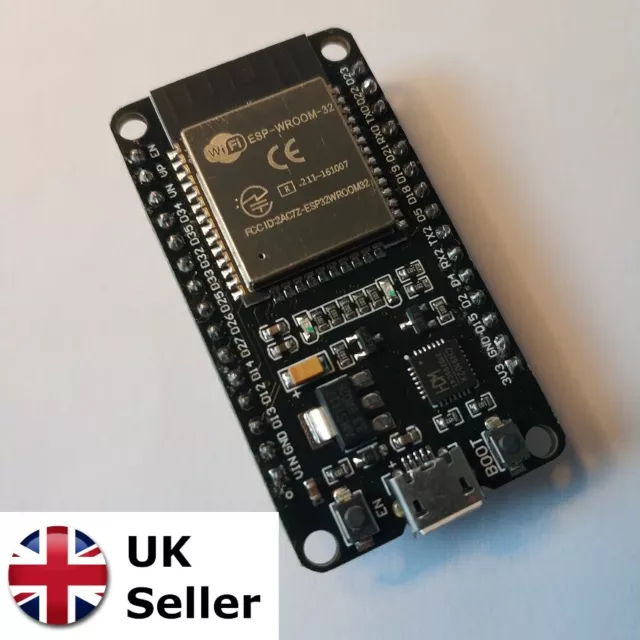 ESP32 DevKit V1 : 30 pins : NodeMCU : Dual Core : CH9102X driver