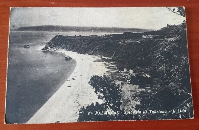 Carte Postale Ancienne 1923 - Plage Et Voile - Bonne Année / Buon Anno - Italie
