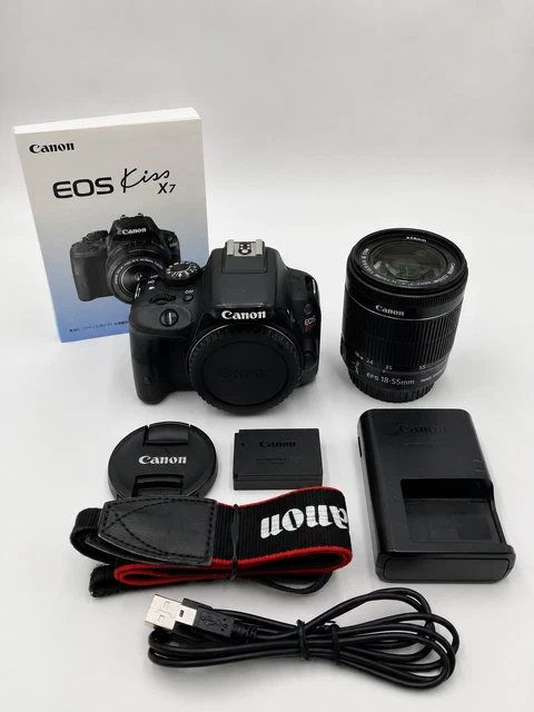 CANON EOS KISS X2 DSLR Body EF-S 18-55mm Lens JAPAN [MINT